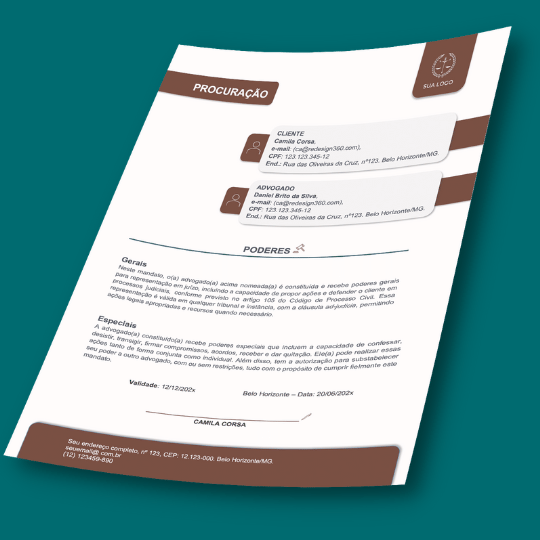 Procuração Visual Law - Download - Redesign 360